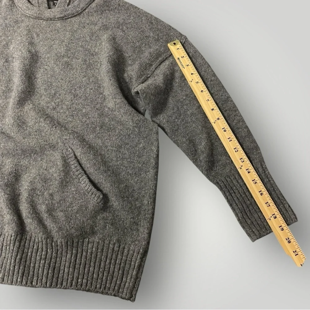 James‎ Perse Hooded Sweater Sz L Grey